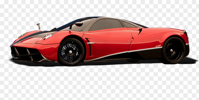 Red Sports Car Pagani Huayra Zonda Lamborghini PNG