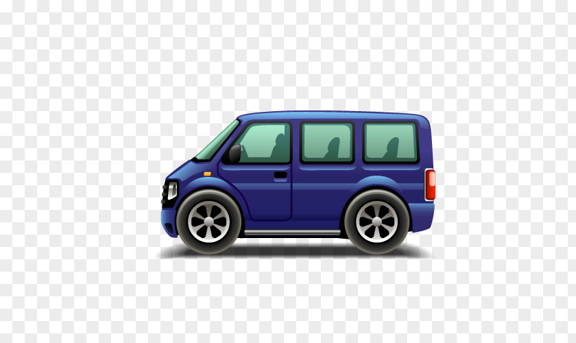 Vector Cartoon Car Illustration PNG