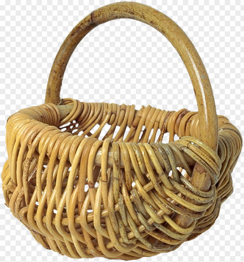 Basket Wicker Clip Art PNG