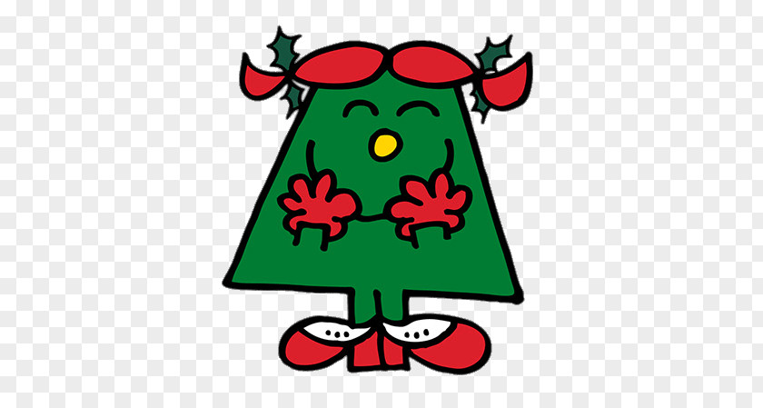 Christmas Tree Little Miss Mr. Men Santa Claus PNG