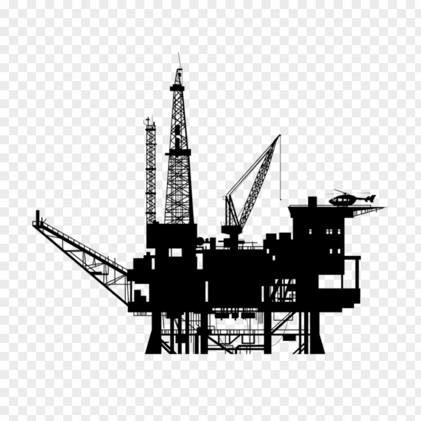 Gas Production Oil Platform Drilling Rig Vector Graphics Petroleum Clip Art PNG