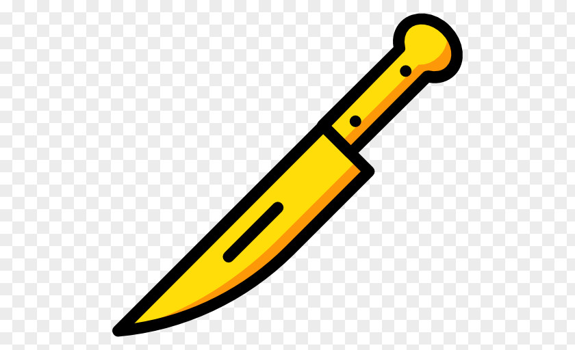 Knife Throwing Yellow Clip Art PNG