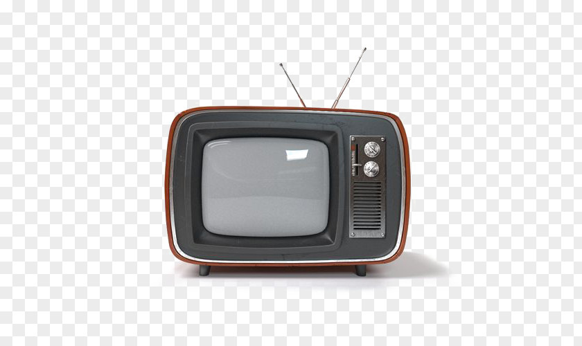 Retro TV Television Set Designer Icon PNG