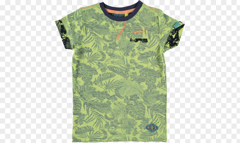 T-shirt Military Camouflage Sleeve PNG