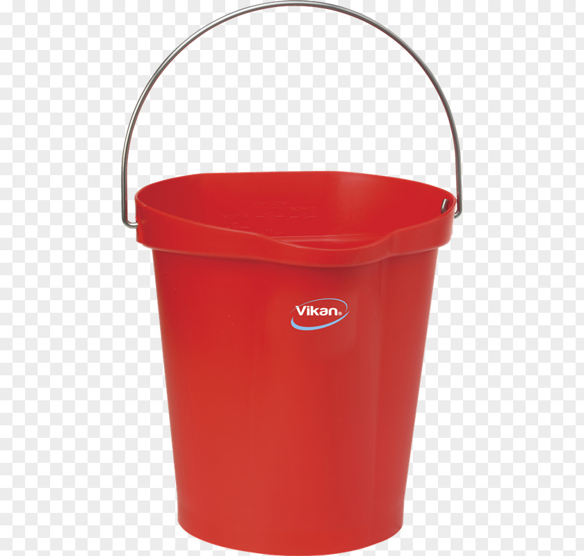 Bucket Tool Organizer Plastic Handle Red Liter PNG