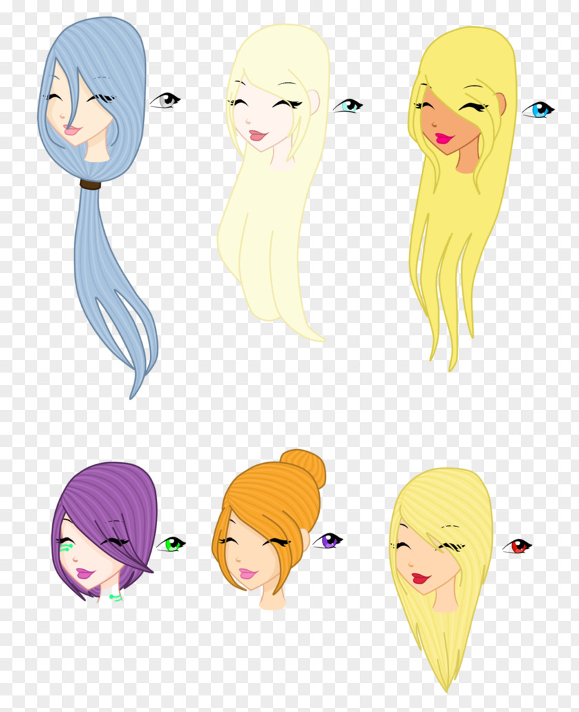 Hair Hairstyle Human Color Wig PNG