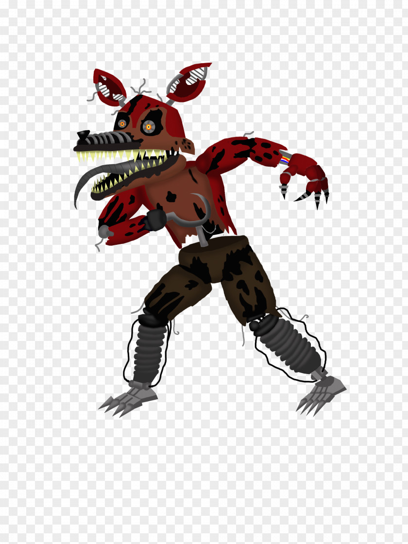 Nightmare Foxy Mario DeviantArt Demon Character PNG