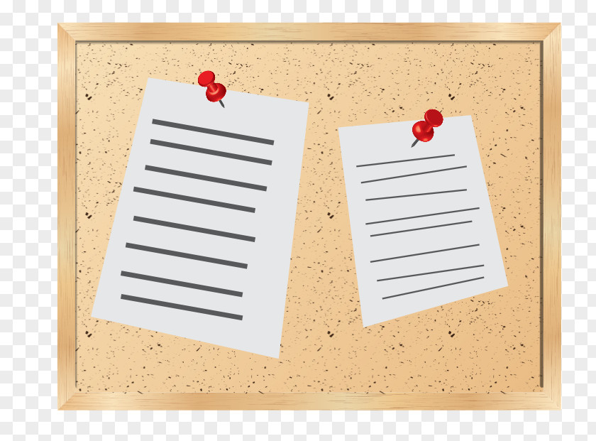 Paper Bulletin Board Blog Clip Art PNG