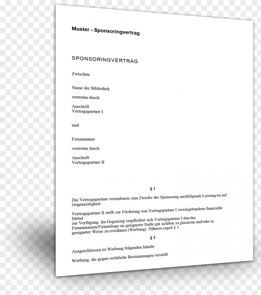 Document Text Kündigung Conflagration Template PNG