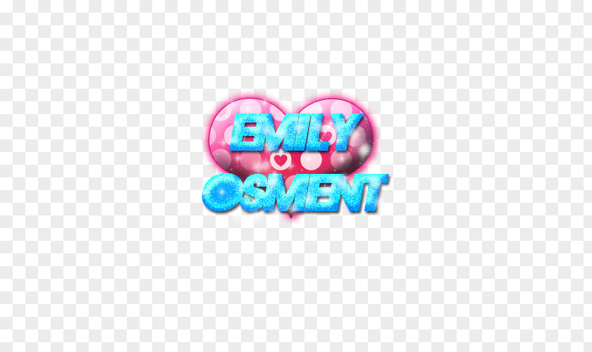 Emily-osment Turquoise Logo Font Product PNG