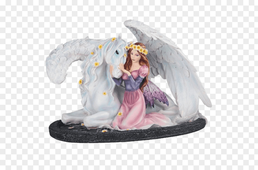 Fairy Figurine Unicorn Statue Pegasus PNG