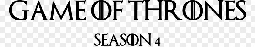 Game Of Thrones Season 7 Logo White Printing Child Font PNG