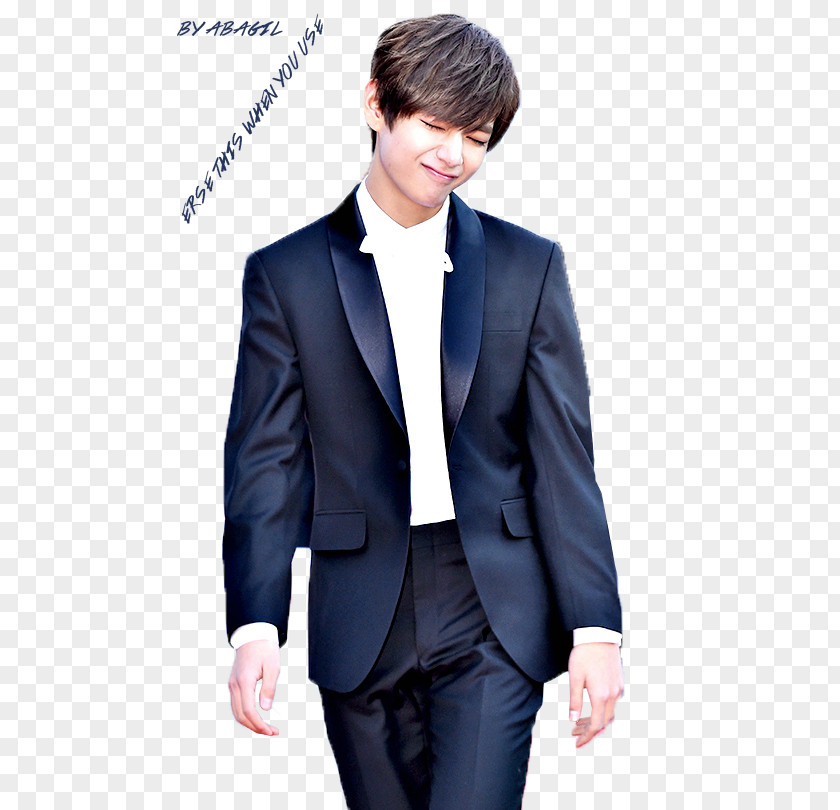 JIN BTS Suit Tuxedo K-pop Hat PNG