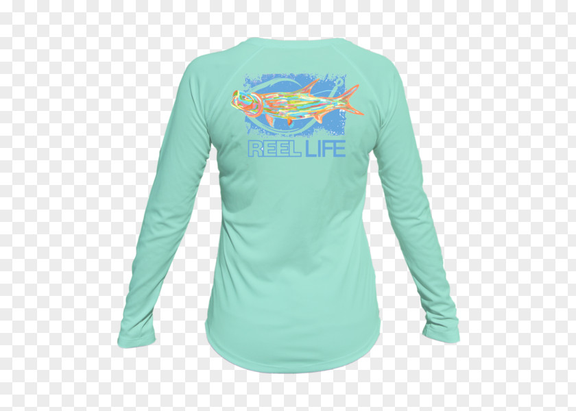 Reel Girls Fish Shirts Sleeve T-shirt Clothing Fishing PNG