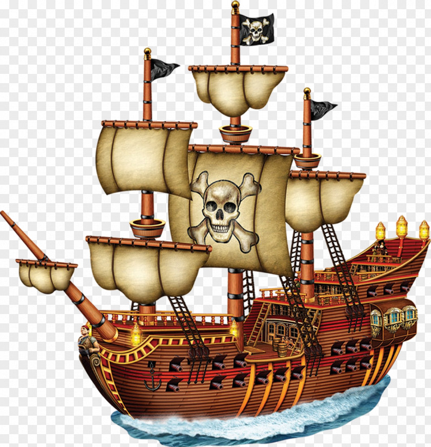 Ship Piracy Party Feestversiering Skull PNG