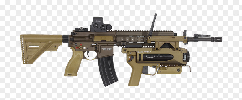 Assault Rifle Firearm Heckler & Koch HK416 PNG rifle HK416, assault clipart PNG
