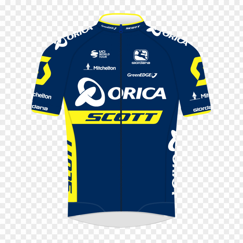 Cycling Mitchelton–Scott 2017 Orica–Scott (men's Team) Season UCI World Tour De France Jersey PNG
