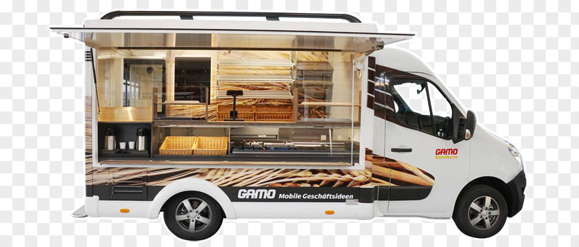 Food Truck Trailer Bakery Bread Breakfast PNG