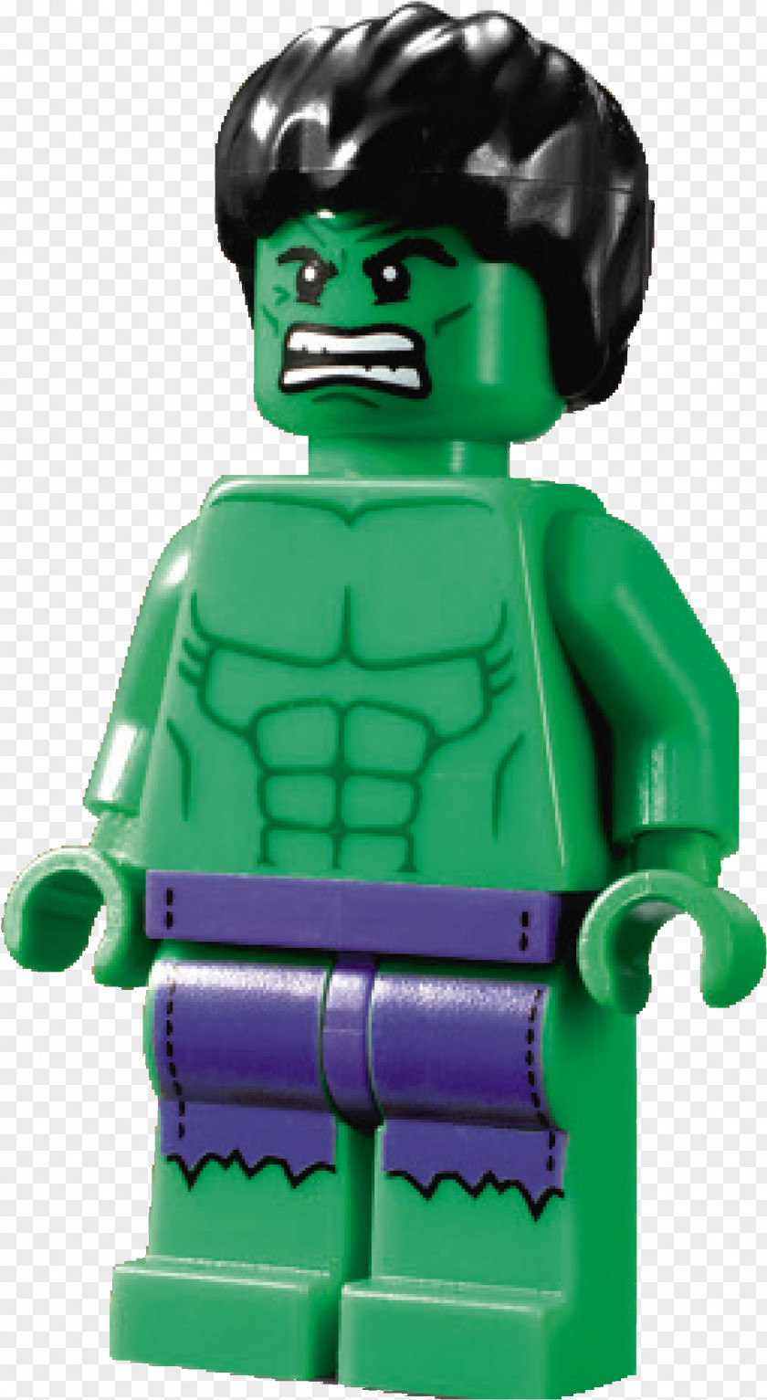 Hulk Lego Marvel Super Heroes Minifigure PNG