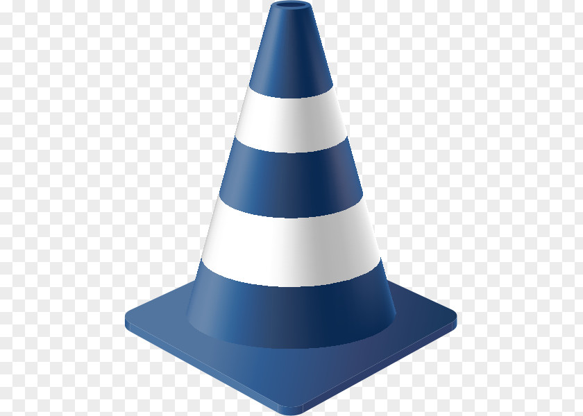 Navy Blue Traffic Cone Road SEAT PNG