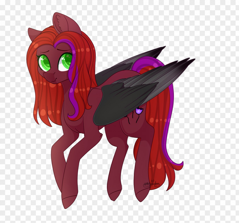 Nightshade Business Horse Illustration Legendary Creature Cartoon Purple PNG