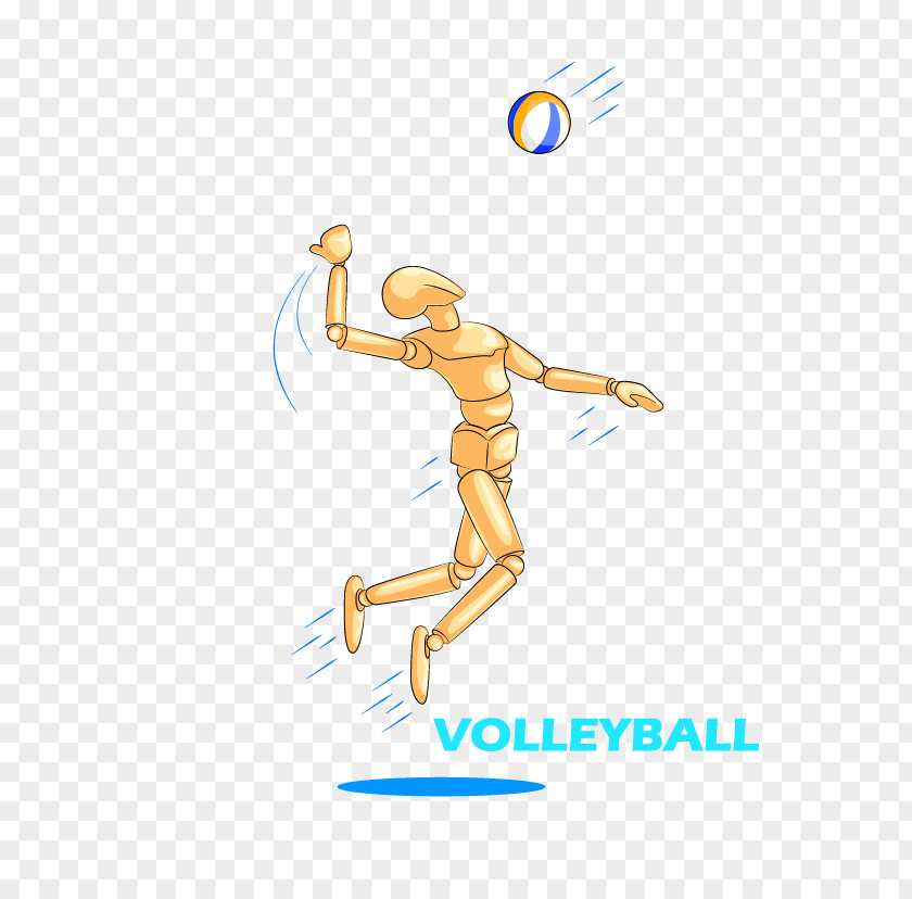 Volleyball Cartoon PNG