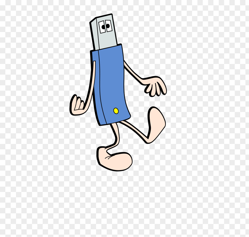 Walker Cliparts USB Flash Drives Clip Art PNG