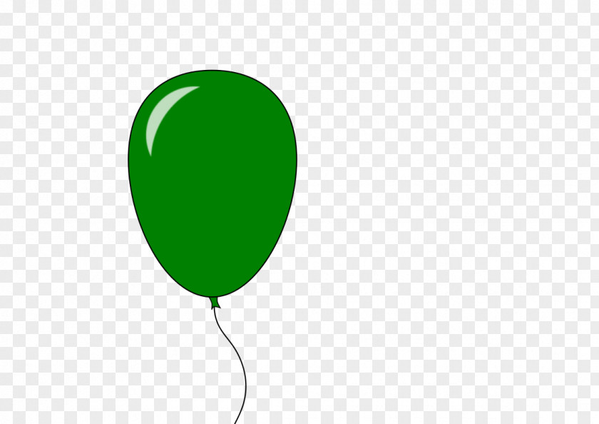 Balloon Green Clip Art PNG