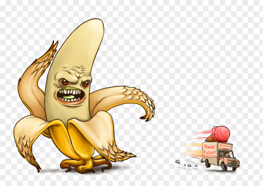 Banana Cartoon Comics Drawing PNG