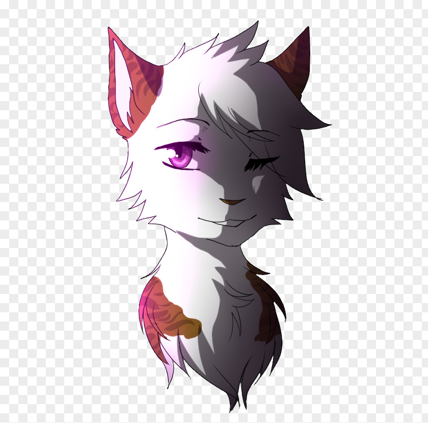 Cat Whiskers Demon Dog PNG