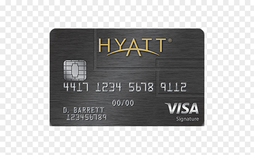 Credit Card Hyatt Brand Font PNG