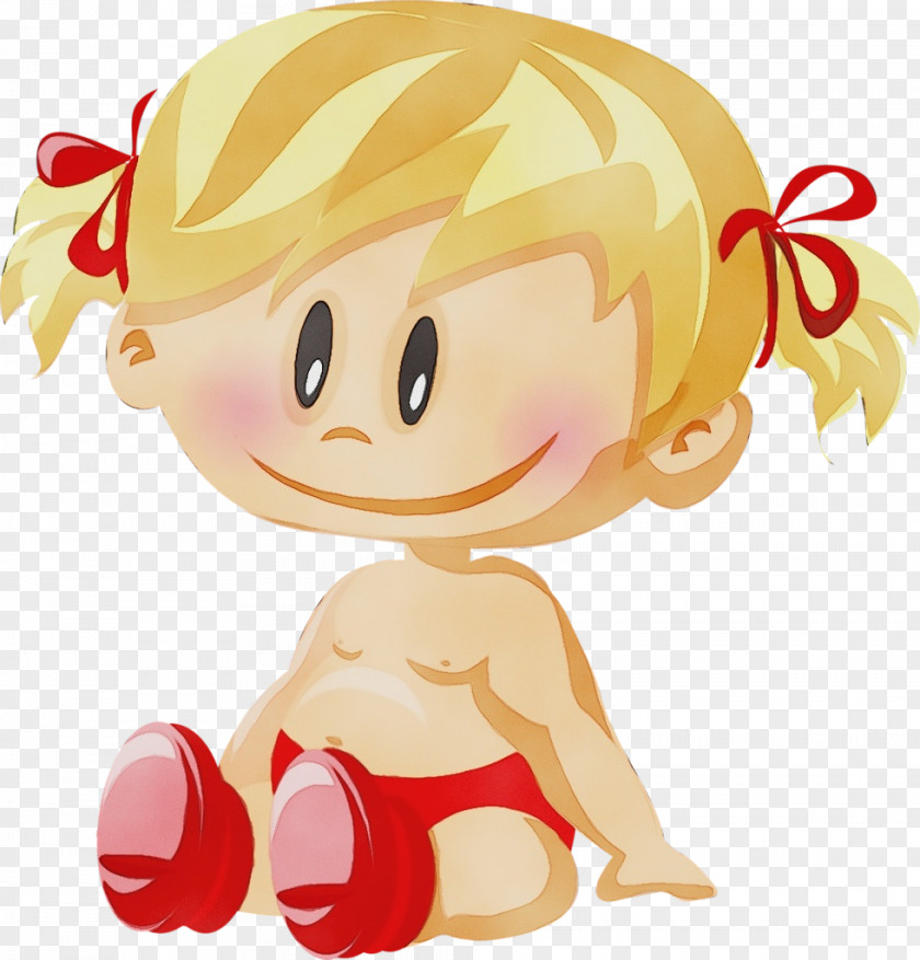 Ear Smile Cartoon Clip Art Cheek Blond Fictional Character PNG