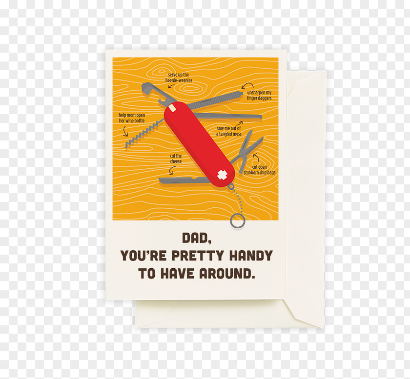 Father's Day Dad Joke Paper Super Rad! PNG