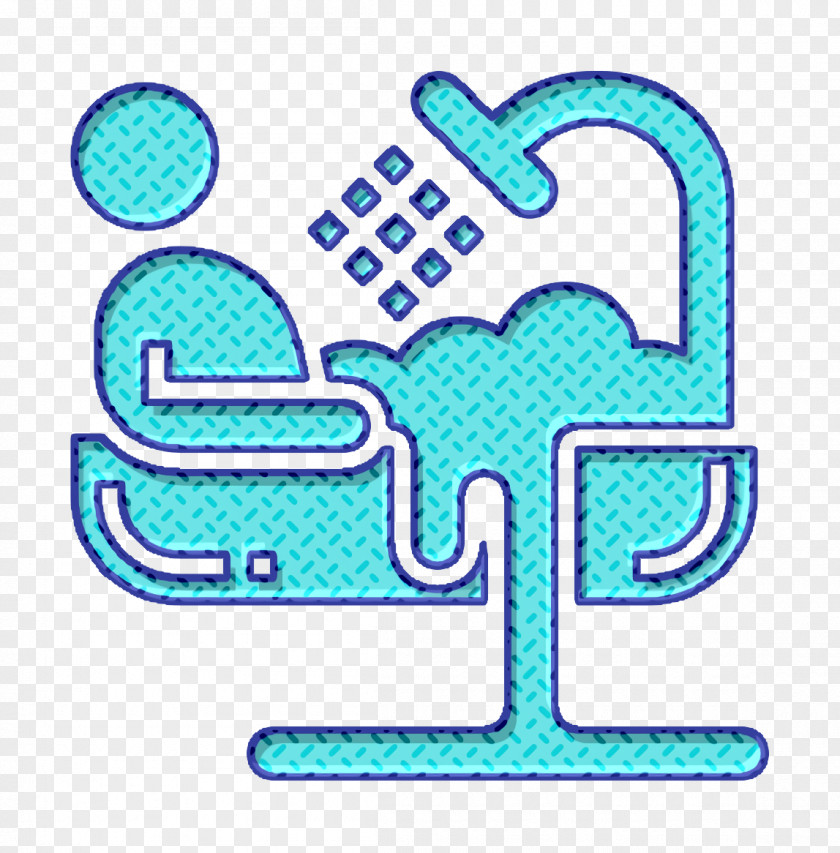 Hotel Services Icon Bathtub Shower PNG