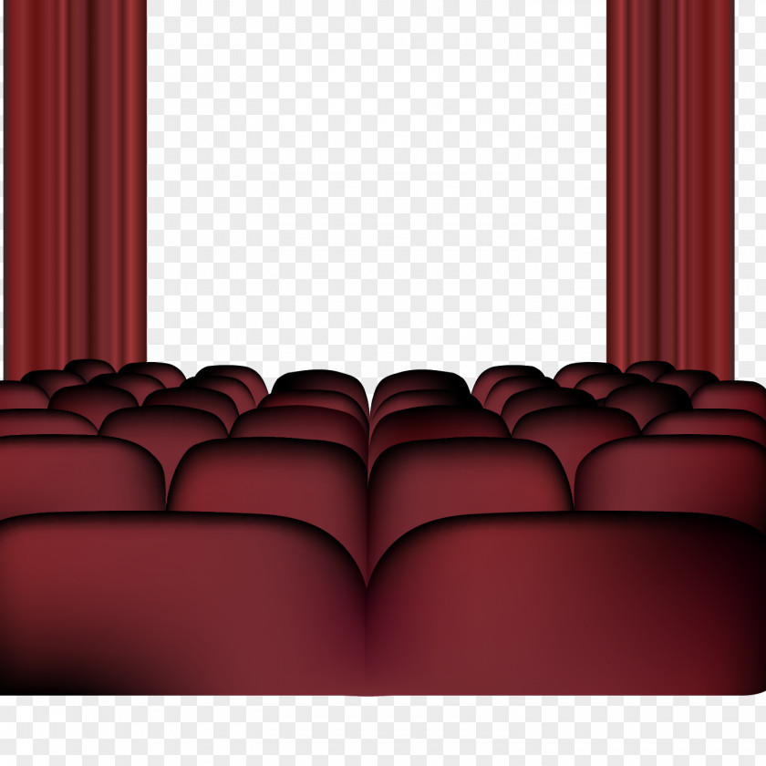 Luxury Theater Seat Vector Material Theatre Cinema PNG