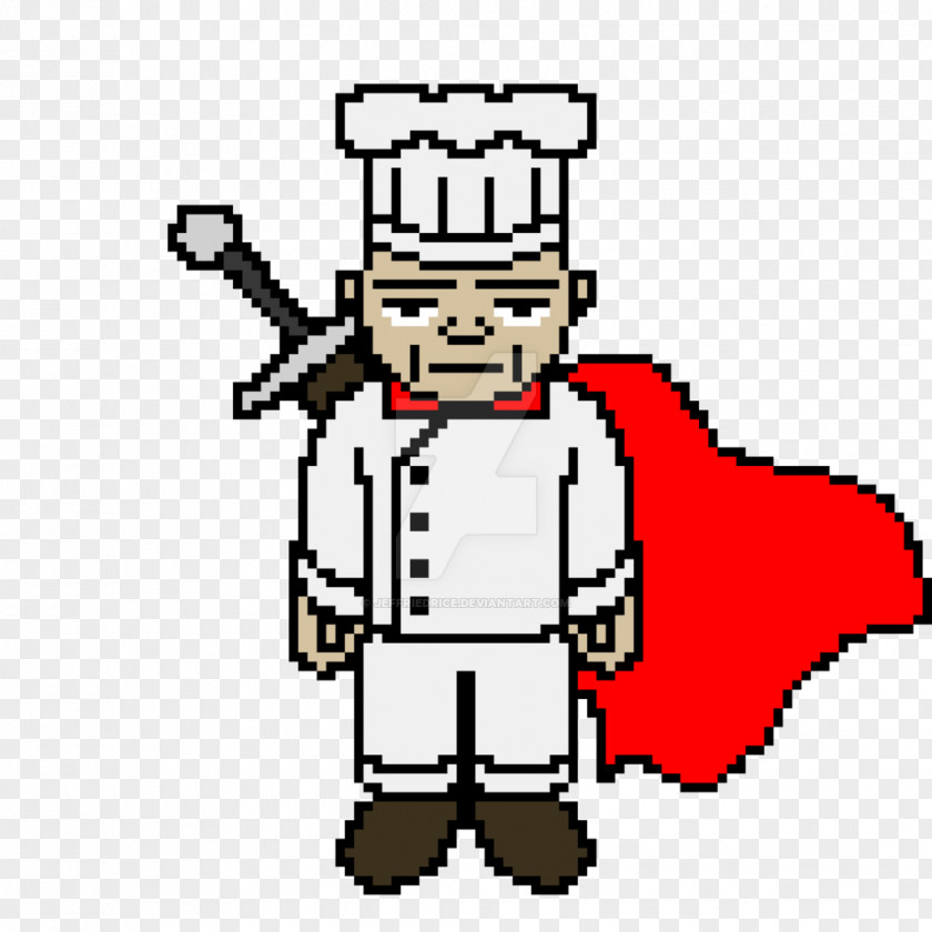 Master Chef Cartoon Profession Line Clip Art PNG