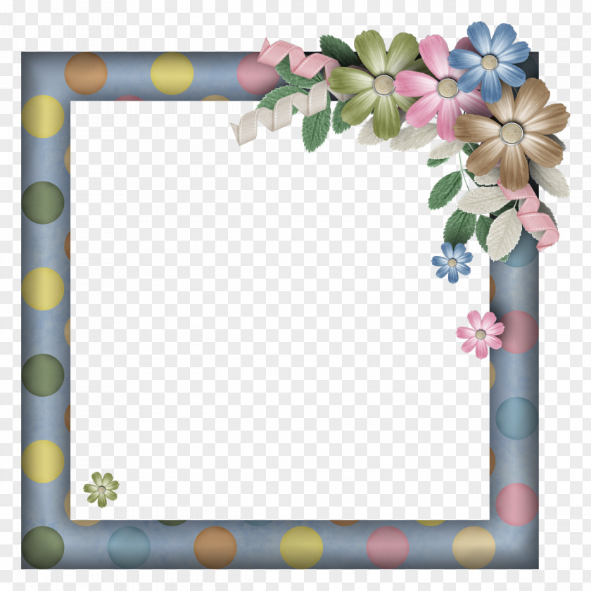 Mother's Day Picture Frames Scrapbooking Quadro Floral Design PNG