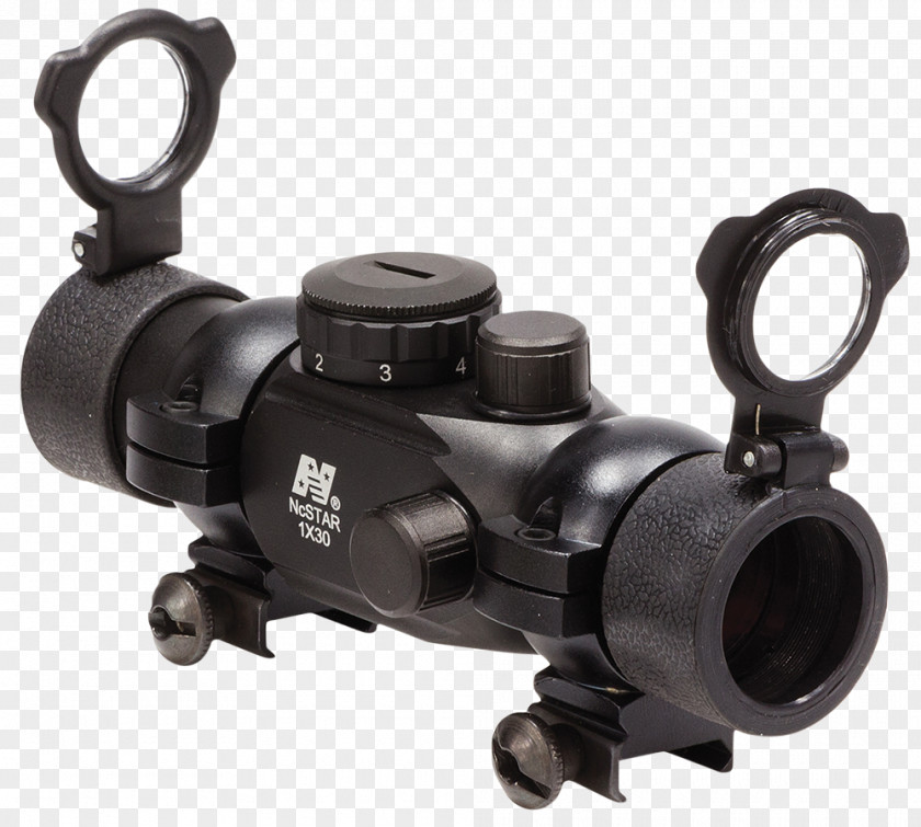 Red Dots Dot Sight Weaver Rail Mount Reticle Reflector PNG