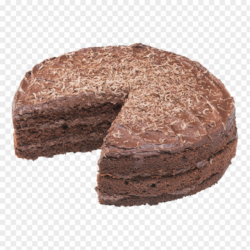 Chocolate Cake Fudge Flourless Brownie PNG