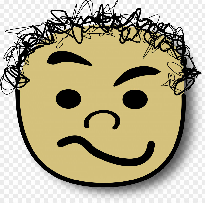 Doubtful Face Clip Art Image Smiley PNG