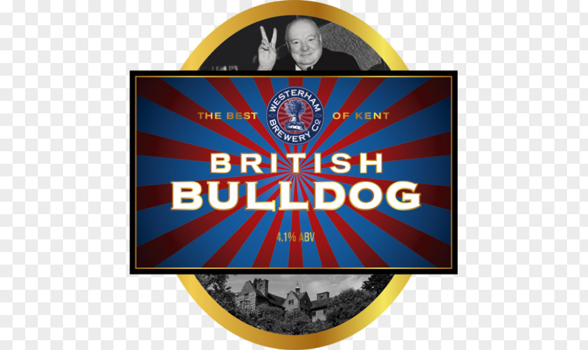 Flag Bulldog Ale Logo Font PNG