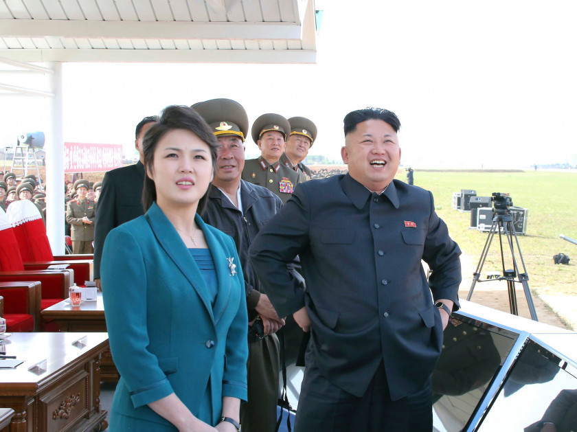 Kim Jong-un Pyongyang Korean Central News Agency Wife People's Army Air And Anti-Air Force First Lady PNG