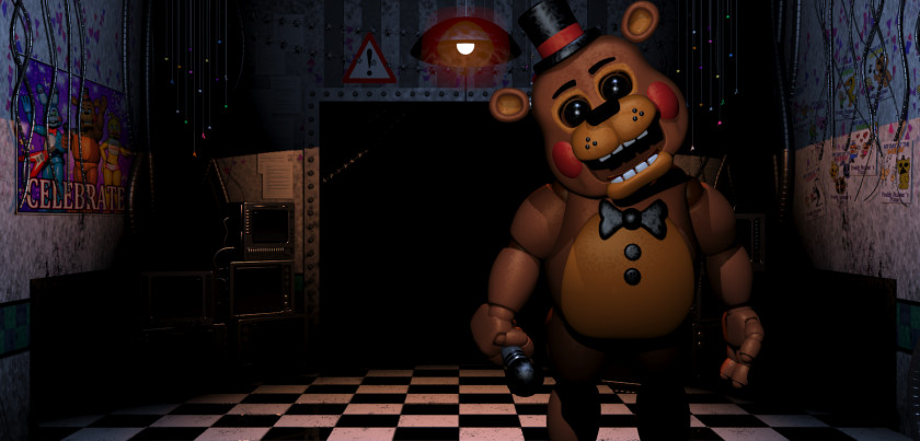 Nightmare Foxy Five Nights At Freddy's 2 3 4 Cupcake Jump Scare PNG