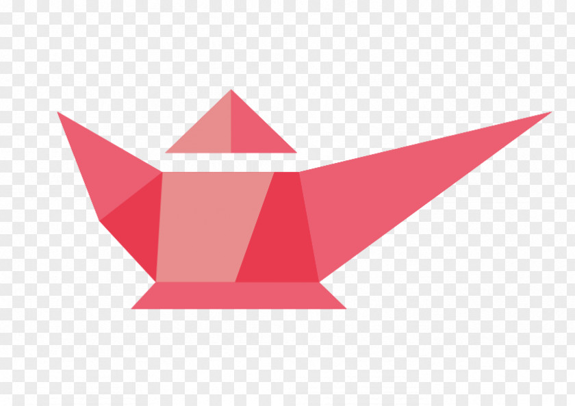 Project M Logo Origami Paper Product Design PNG