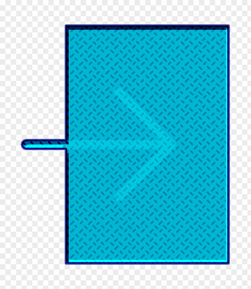 Rectangle Electric Blue Essential Icon Login PNG