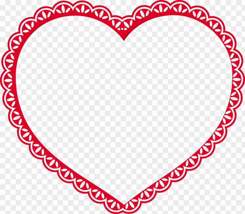 Crayons Png Valentine's Day Heart Lace PNG