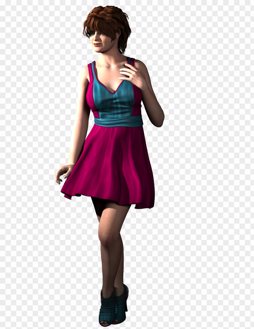 Dress Model Fashion Woman PNG