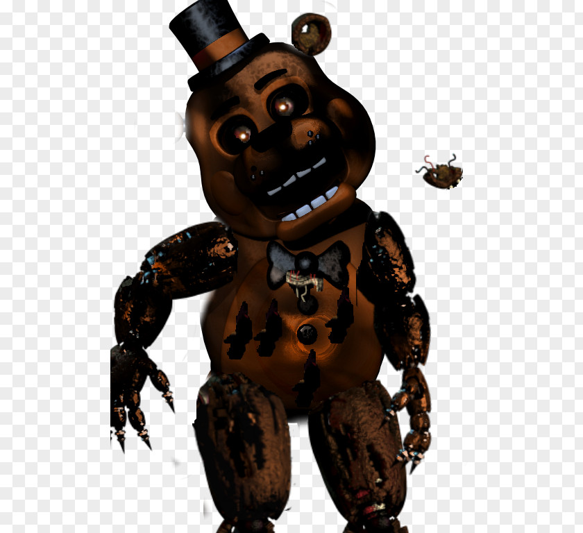 Golden Ear Five Nights At Freddy's 2 4 3 Animatronics PNG