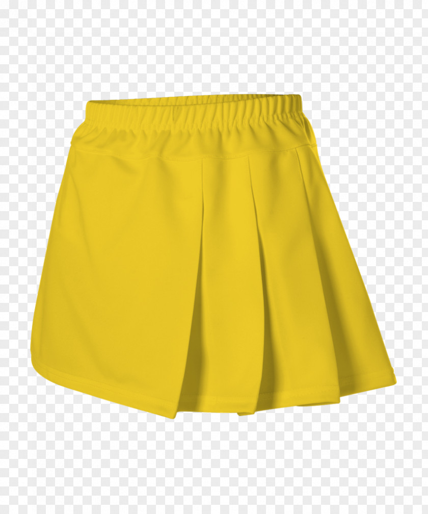 Pleated Cheer Uniform Waist Shorts Product PNG