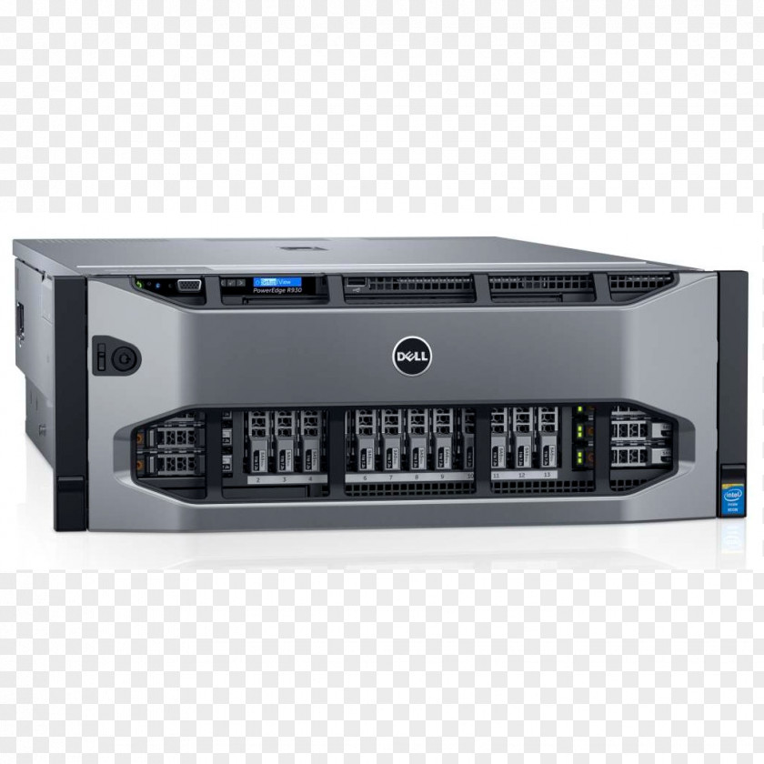R930128 GB RAM1.9 GHz300 HDD Computer Servers 19-inch RackBackplane Dell PowerEdge PNG